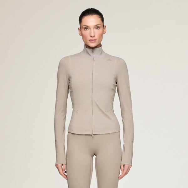 Bezowy Kurtka treningowa adidas x entire studios Mid layer