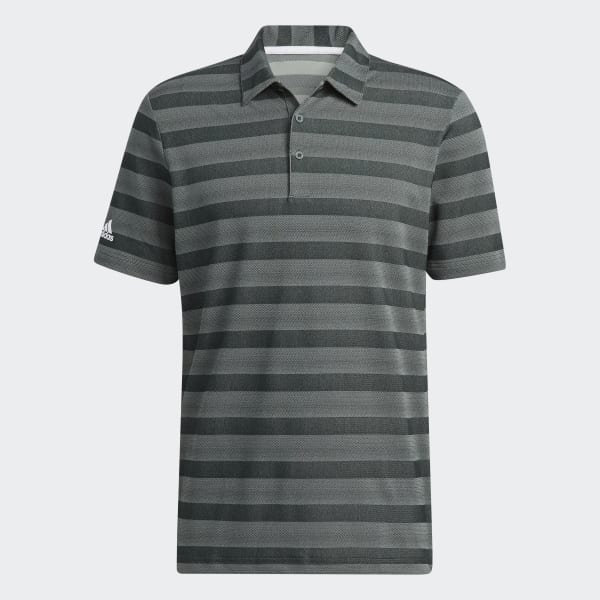 adidas Two-Color Stripe Poloshirt in Grün für Herren Herren Bekleidung T-Shirts Poloshirts 