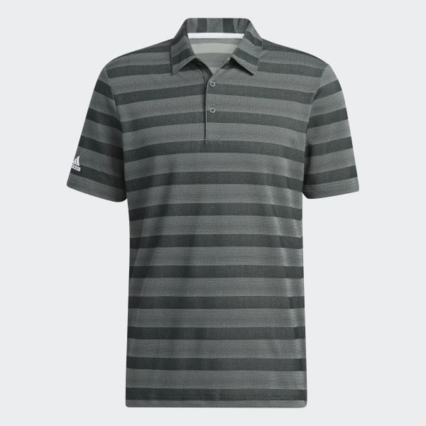 Groen Two-Color Striped Poloshirt DL275