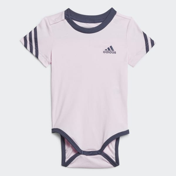 Rose Body avec bavoir 3-Stripes