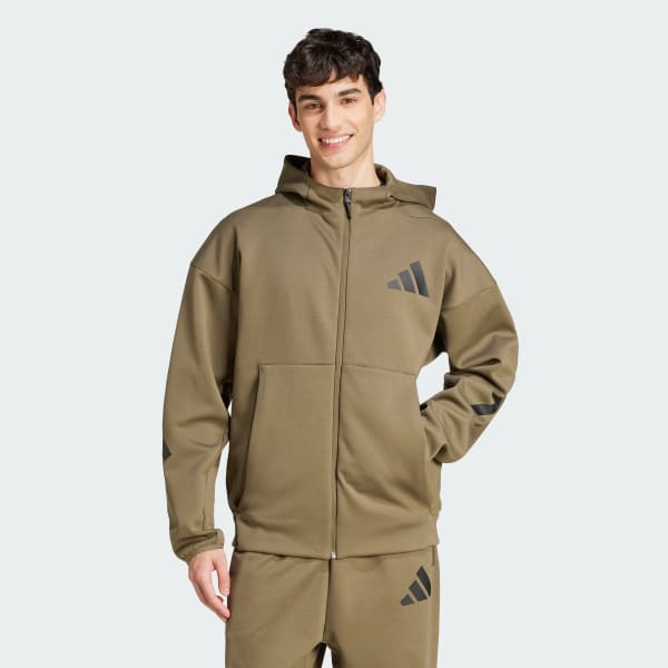 Gron Z.N.E. Full-Zip Hooded Träningsjacka