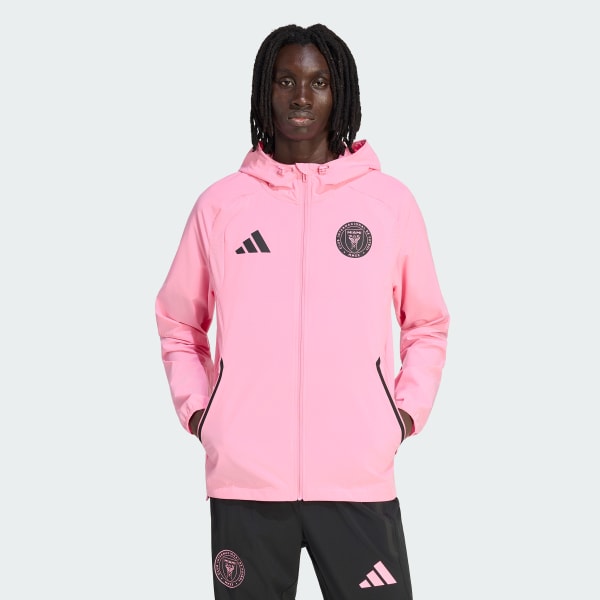 Rosa Rompevientos Tiro Travel Inter Miami CF con Cierre Frontal