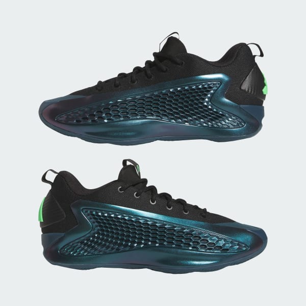 adidas Anthony Edwards 1 Low Shoes - Turquoise | Free