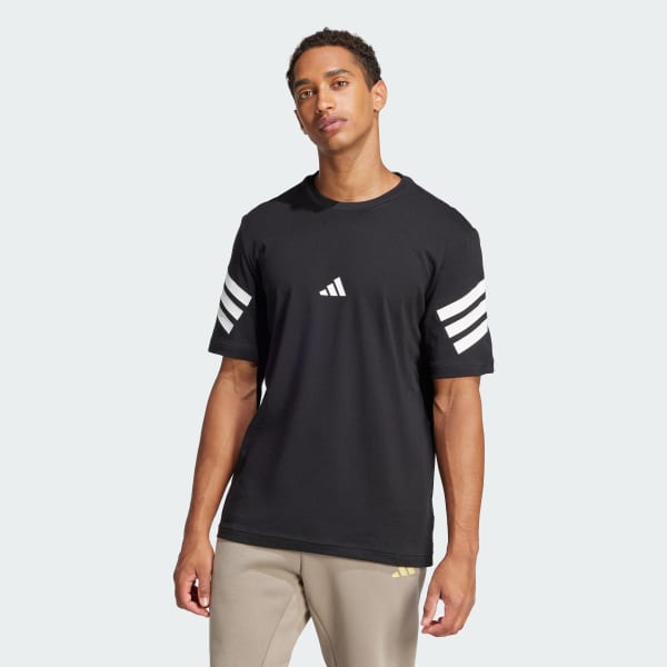 Negro Playera Future Icons 3 Franjas