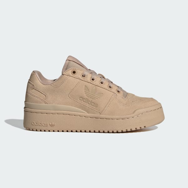 adidas forum bold suede beige