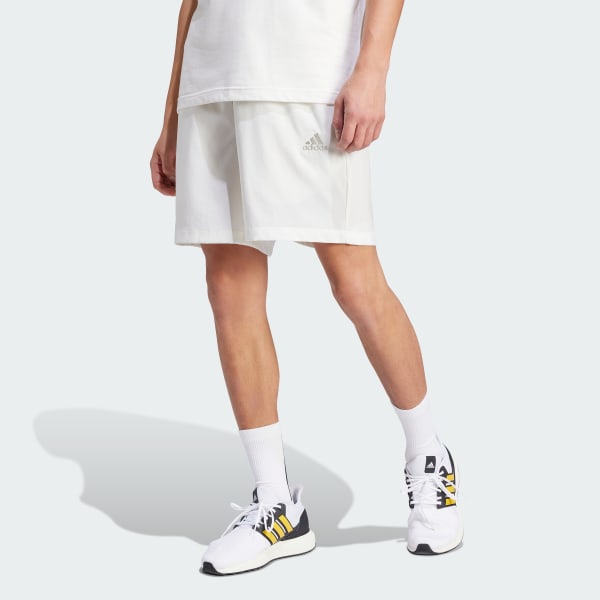 Blanco Shorts Essentials AEROREADY Chelsea Logo Pequeño