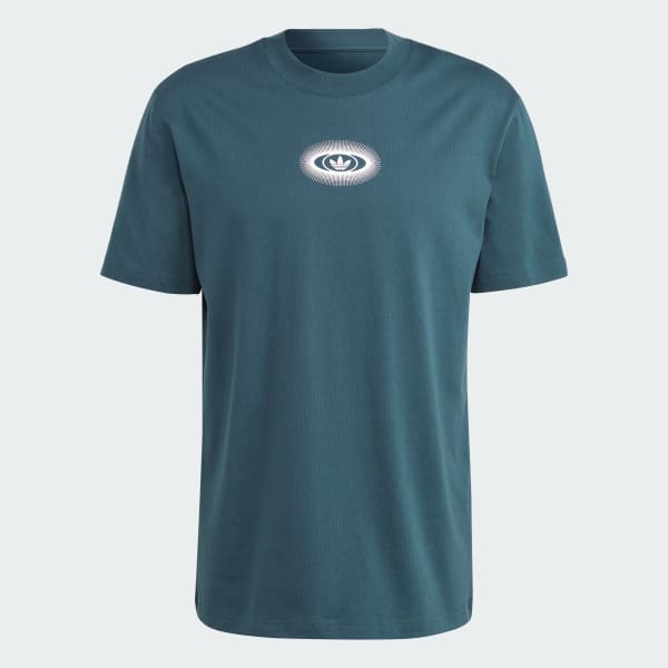 Turkuaz adidas Rekive Graphic Tişört