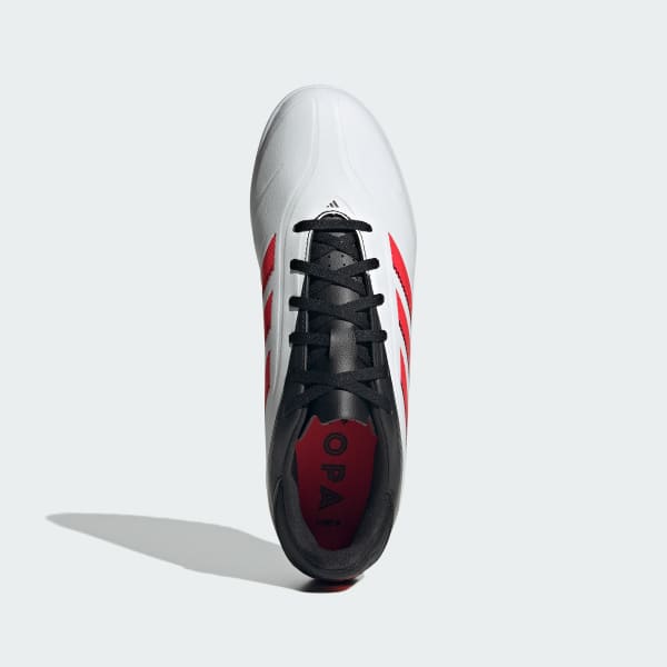 Blanco Zapatos de Fútbol Copa Pure 3 Club Pasto Sintético