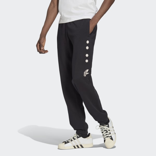 Black Reclaim Logo Sweat Pants VZ660