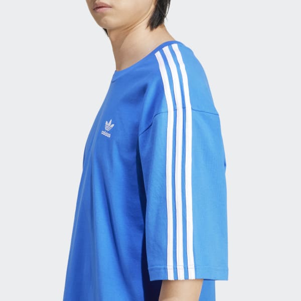 adidas Adicolor Oversized Tee - Blue | adidas India