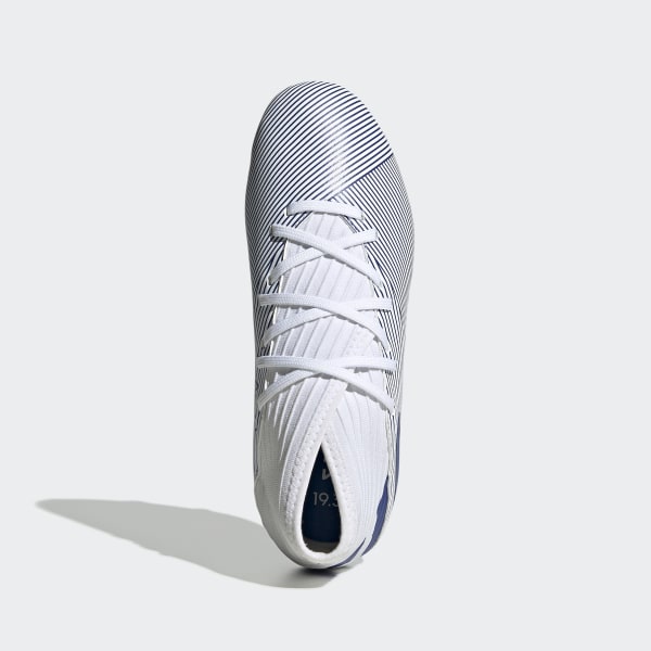 Blanco Calzado de Fútbol Nemeziz 19.3 Terreno Firme
