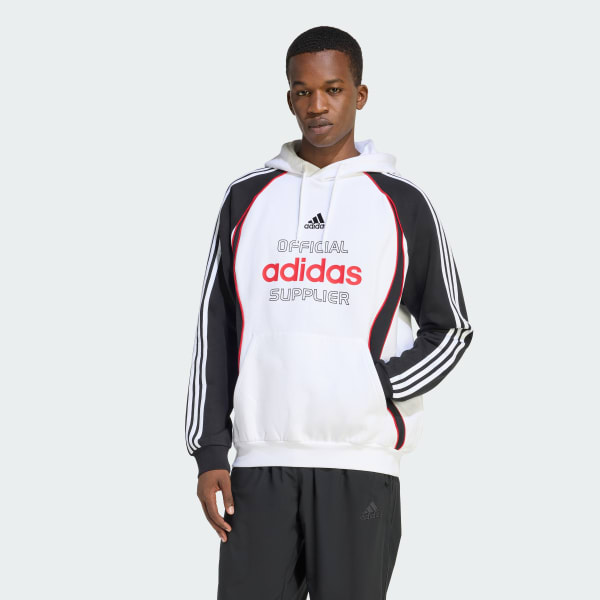 Blanco SUDADERA CON GORRO TEAMGEIST GRAPHIC DE TELA FLEECE