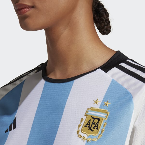 Weiss Argentinien 22 Heimtrikot F8711