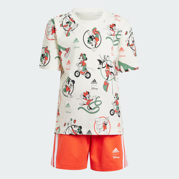 White Disney Mickey Mouse Tee Set