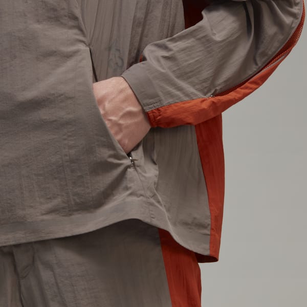 Marron Haut Classic Light Shell Running Half-Zip TQ484