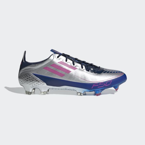 F50 UCL Firm Ground Soccer Cleats - Silver | Men's adidas US