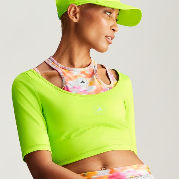 adidas by Stella McCartney クロップトップ - グリーン