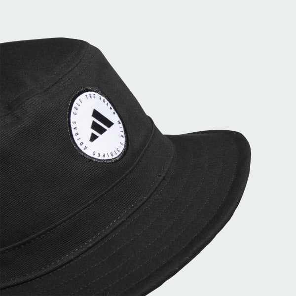 Black Solid Bucket Hat