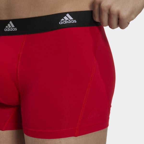 Czerń Active Flex Cotton Trunk Briefs HPN07