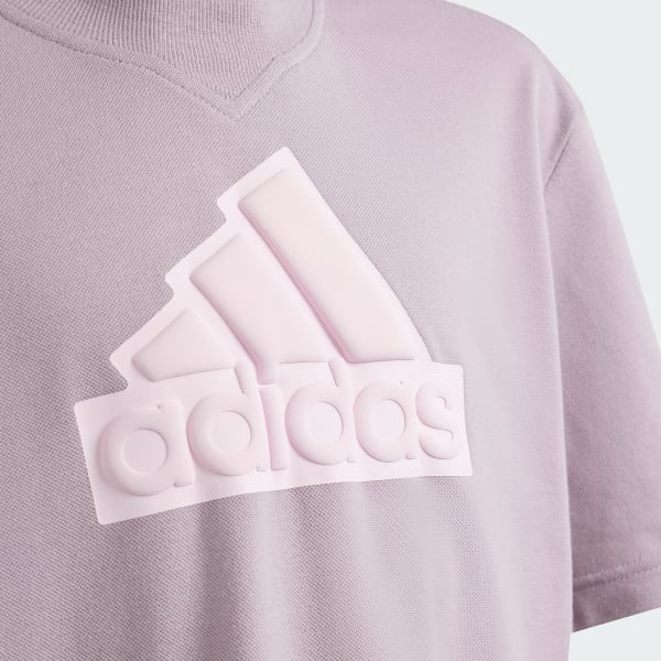 Violeta Camiseta Future Icons Logo Piqué