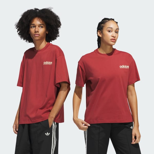 Red adidas Sport Design Studio Players Graphic Tee