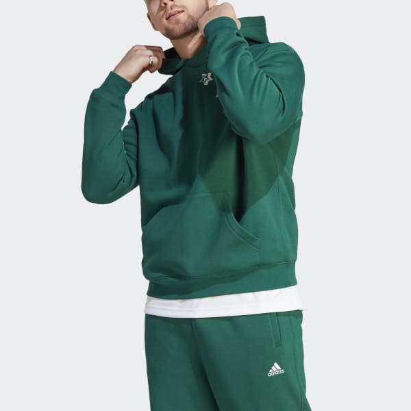 Adidas felpa verde sale