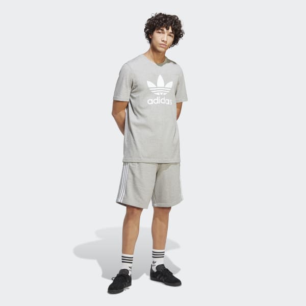 Gra Adicolor Classics Trefoil T-skjorte