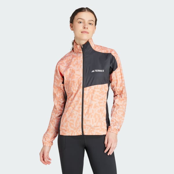 Pink Terrex Trail Running Wind Jacket