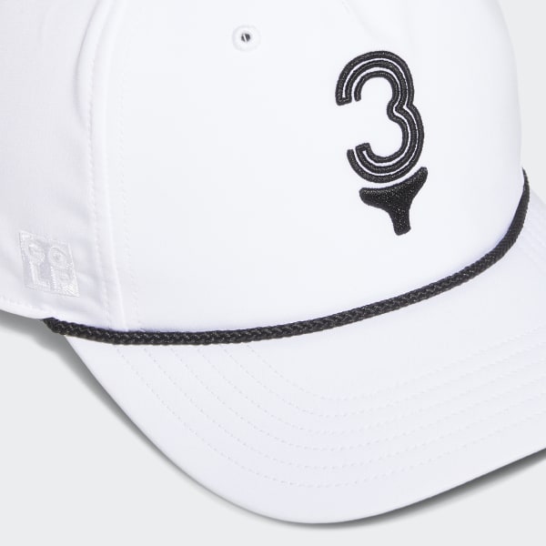 White 티타임 5 패널 햇
