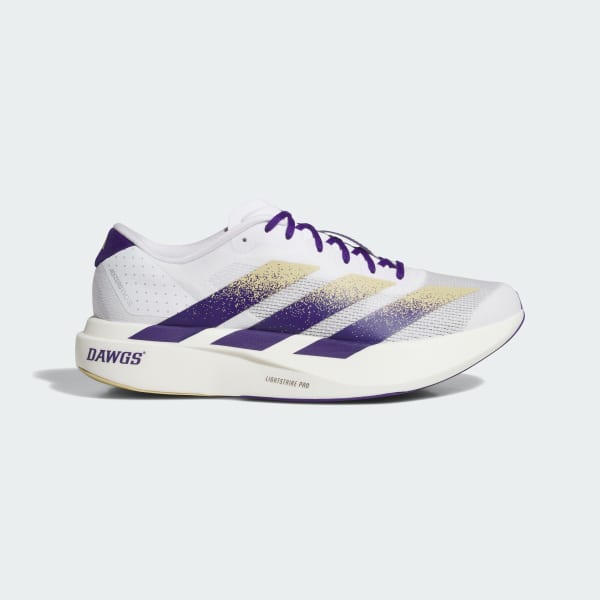 adidas University of Washington Adizero EVO SL Shoes - White