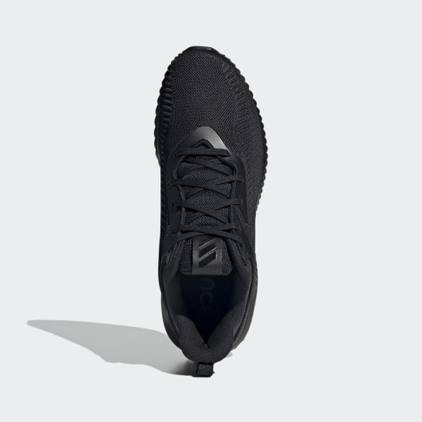 Adidas alphabounce black shoes top