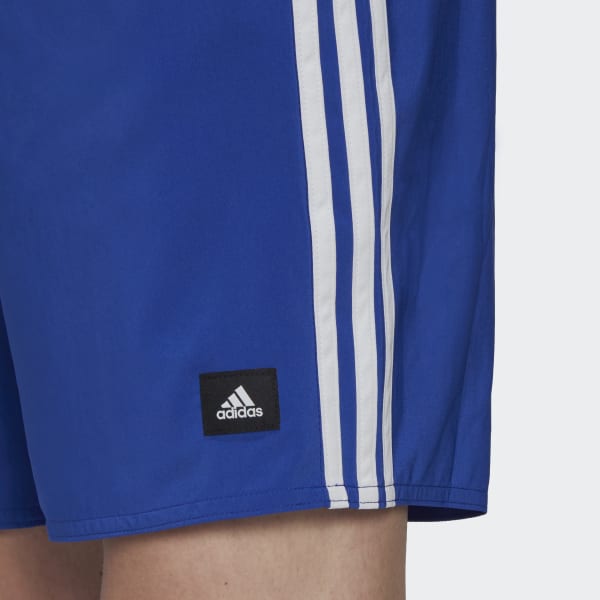 Niebieski 3-Stripes CLX Swim Shorts
