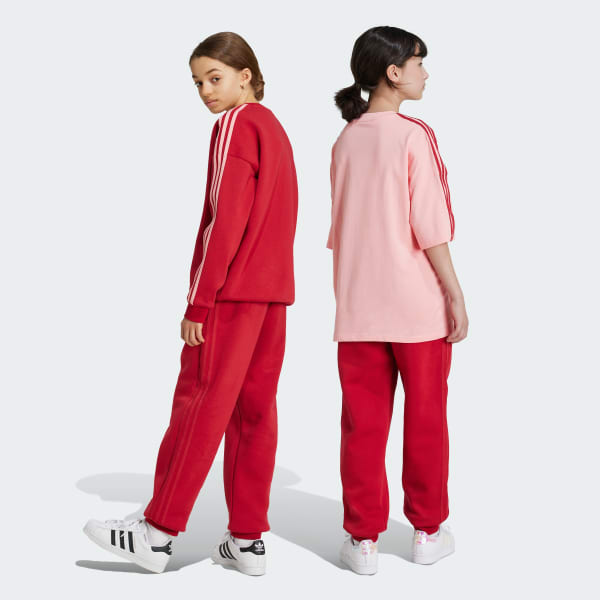 Burgundy Graphic Sweat Joggers Kids