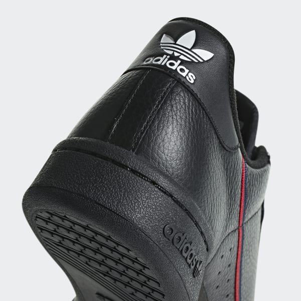 Campaña Europa vistazo Zapatillas Continental 80 negras y rojas | adidas España