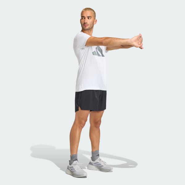 Blanco Playera de Running adi365 Essentials Brand Love