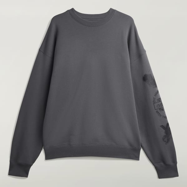 トップス adidas Y-3 U Tech Knit Crew Sweatshirt L adidas Y-3 UT Knit Crew Sweater Black Men's - FW25 - US