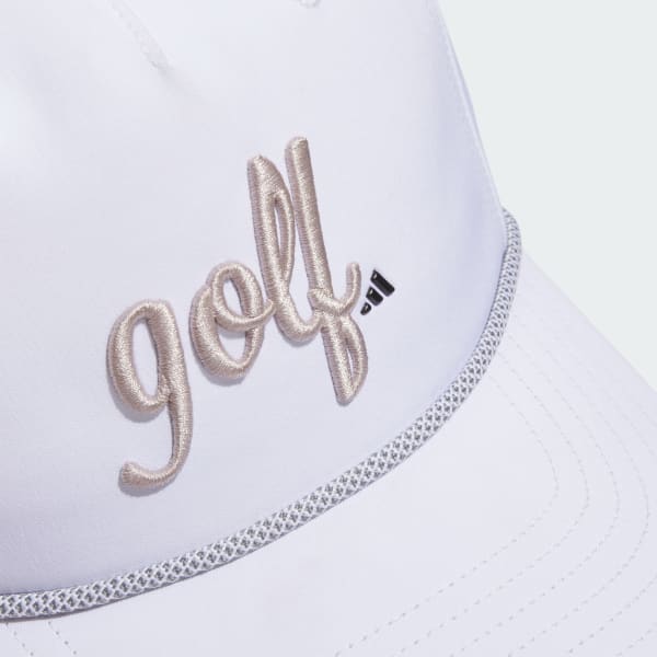 Bianco Cappellino da golf Five-Panel