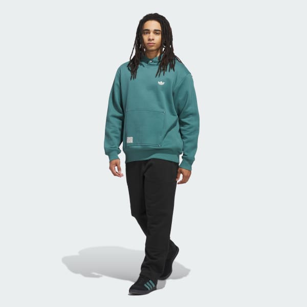 Nero Pantaloni Shmoofoil dal tessuto spesso