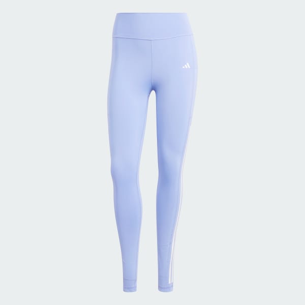 Blau Optime 3-Streifen Full-Length Leggings