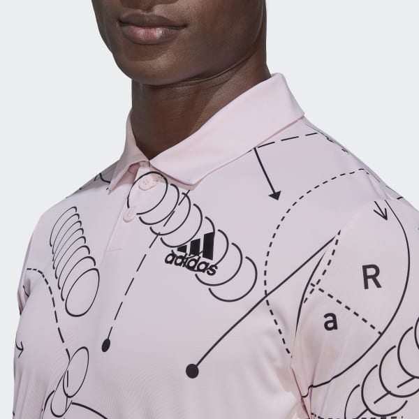 Pink CLUB GRAPH POLO ZG398