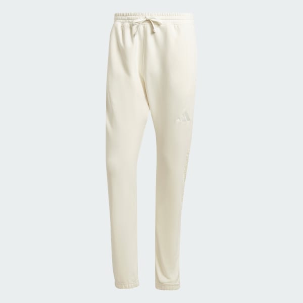 White ALL SZN Fleece Graphic Joggers