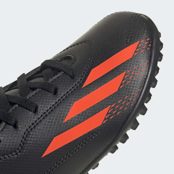 Negro Calzado de Fútbol X Speedportal.4 Césped Artificial