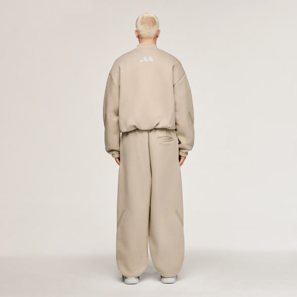 bézová Nohavice adidas x entire studios Z.N.E. Uniform Pant Knit