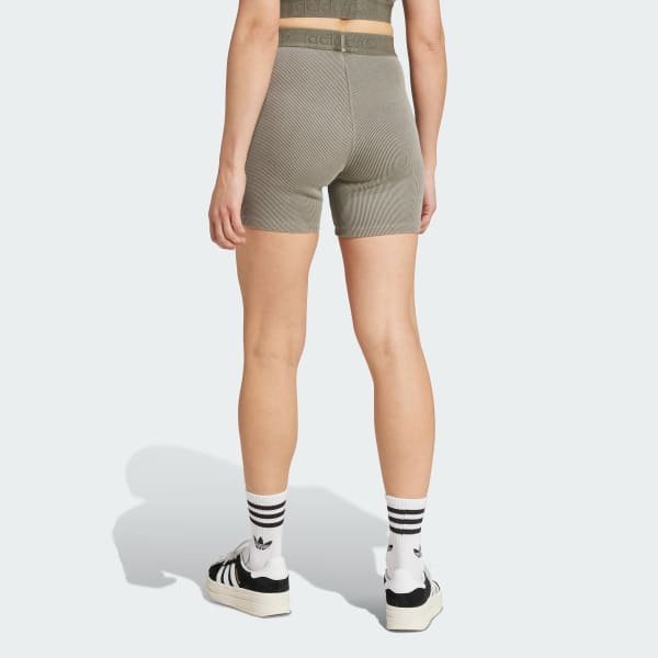 Essentials Rib 1/4 Washed Shorts