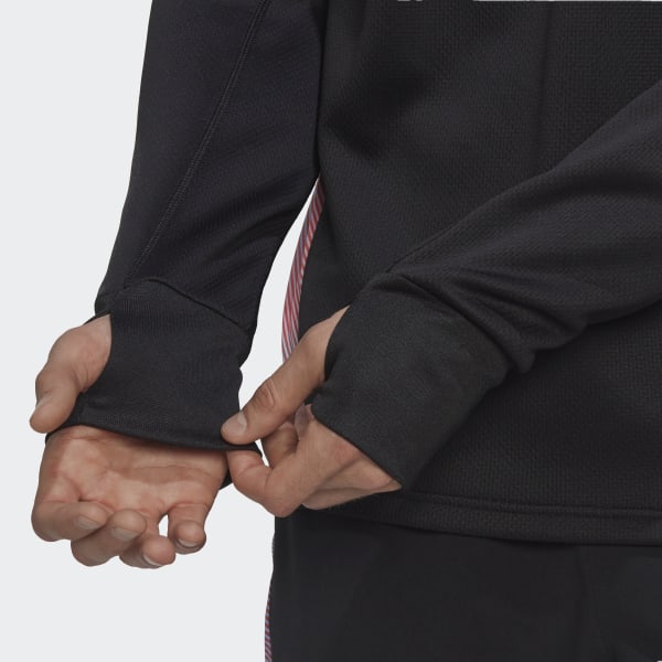 Preto Own the Run Colorblock Sweatshirt BZ617