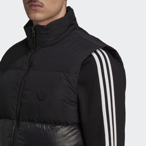 Czerń Down Regen Puffer Vest SB085