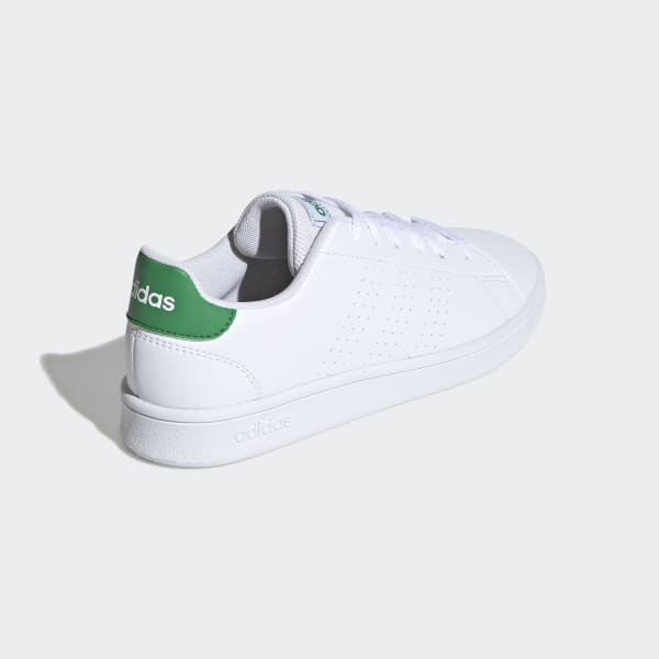 adidas shoes white green