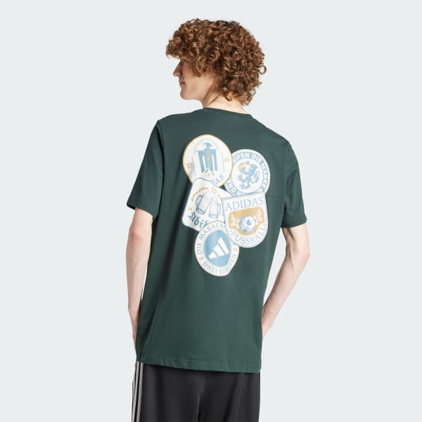 Verde Camiseta Wiesn Football Graphic