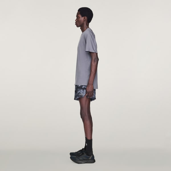 zwart Y-3 AOP Hardloopshort