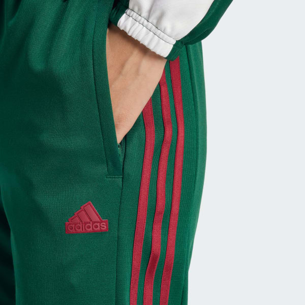adidas Tiro Cut 3 Stripes Track Pants Green Free Shipping with adiClub adidas US